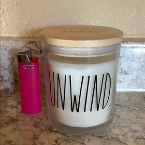 Rae Dunn unwind candle
